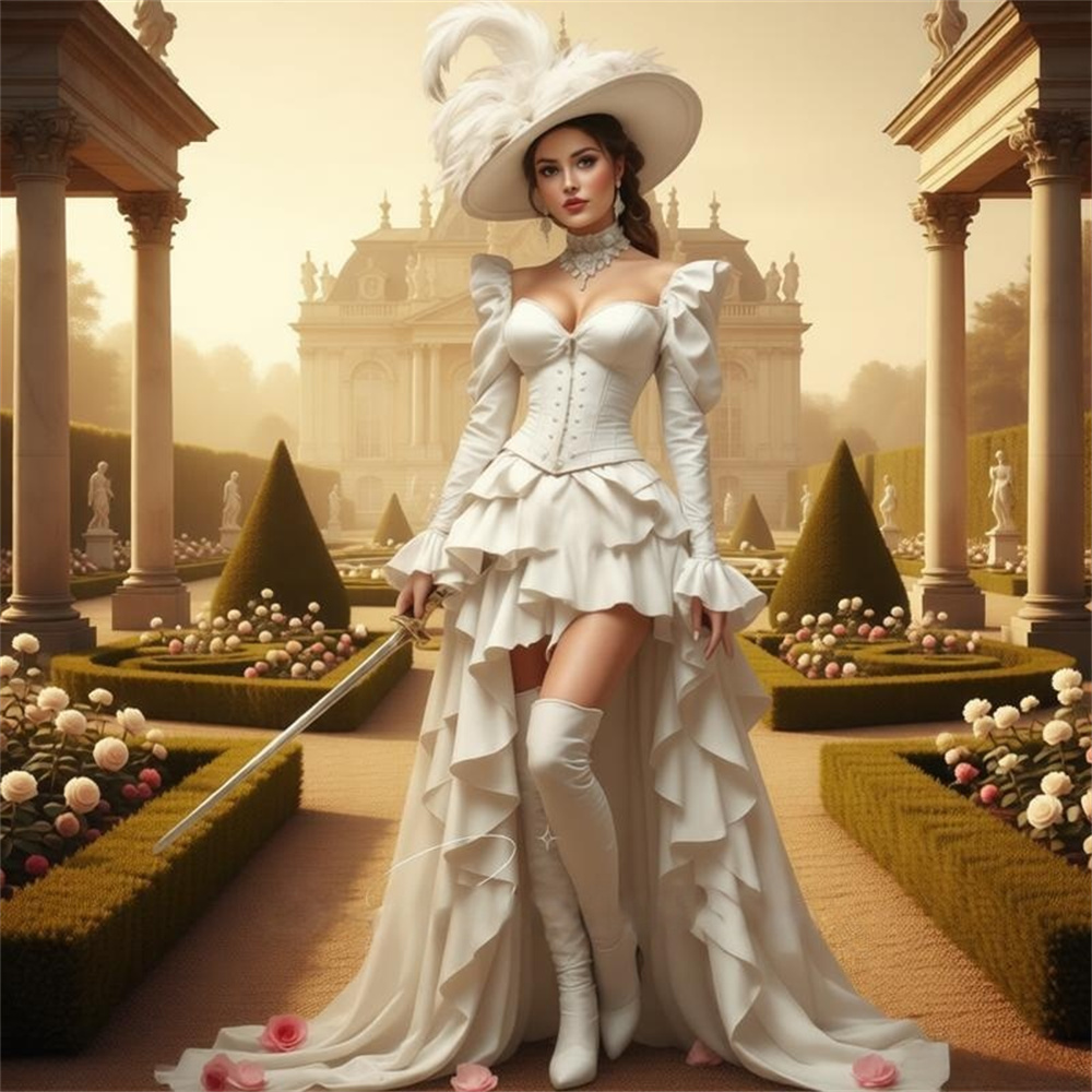 Elegant Medieval Vintage Steam - Evening Gown 评论和价格