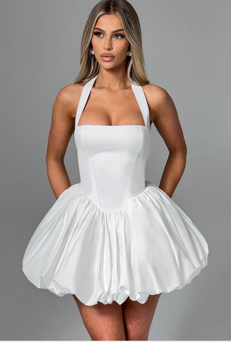 Elegant Halter Corset Short Dr - Women'S Red Formal Wear 评论和价格
