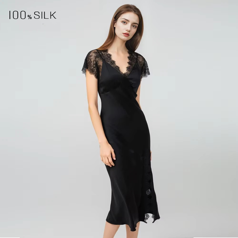 Women Sexy Lace Silk Nightdres - Lace Dress 评论和价格
