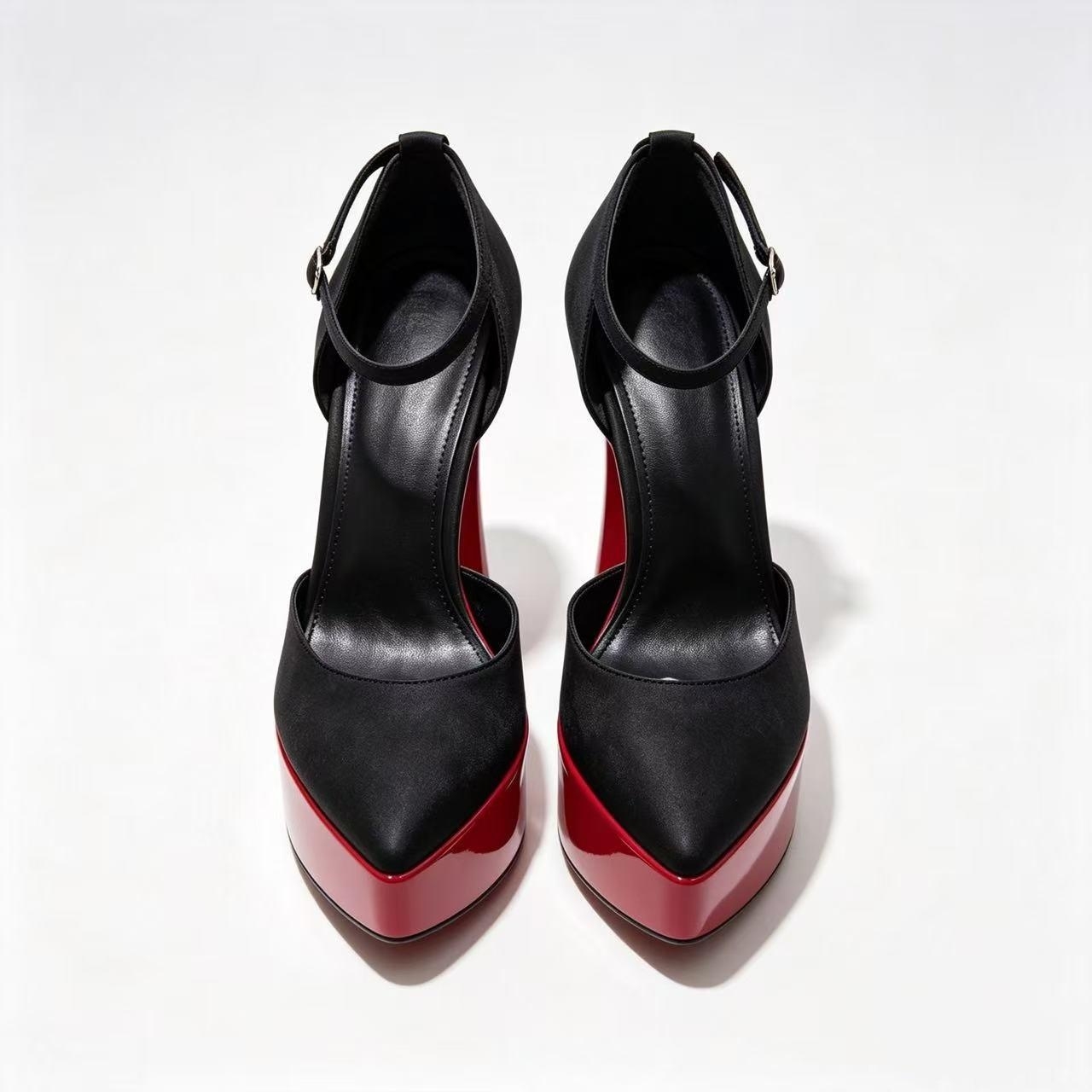 Women Satin Pointed Toe Platfo - Formal Dress 评论和价格