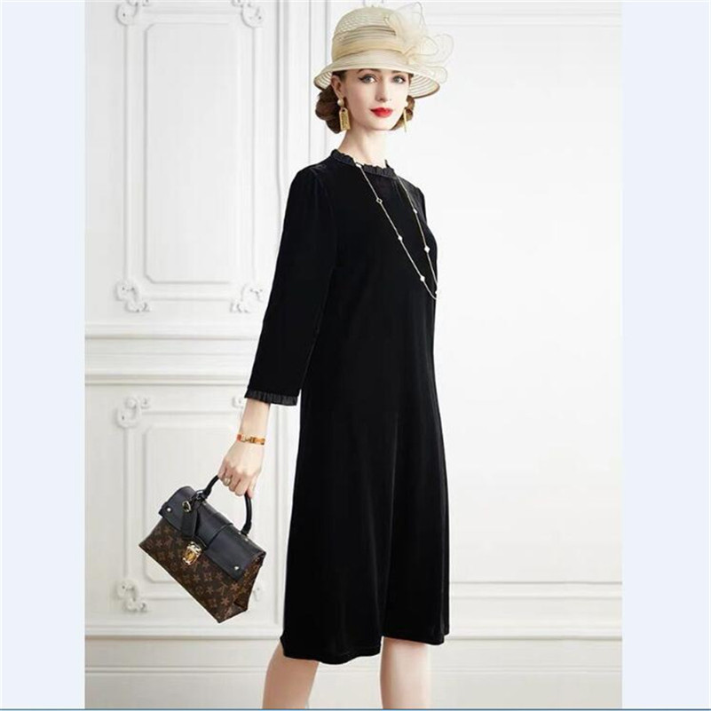 New Spring 2026 Women A-Line V - Midi Dress 评论和价格