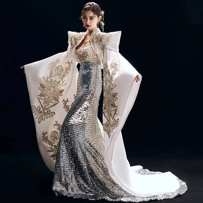 Elegant Chinese Style Host Eve - Formal Dress 评论和价格