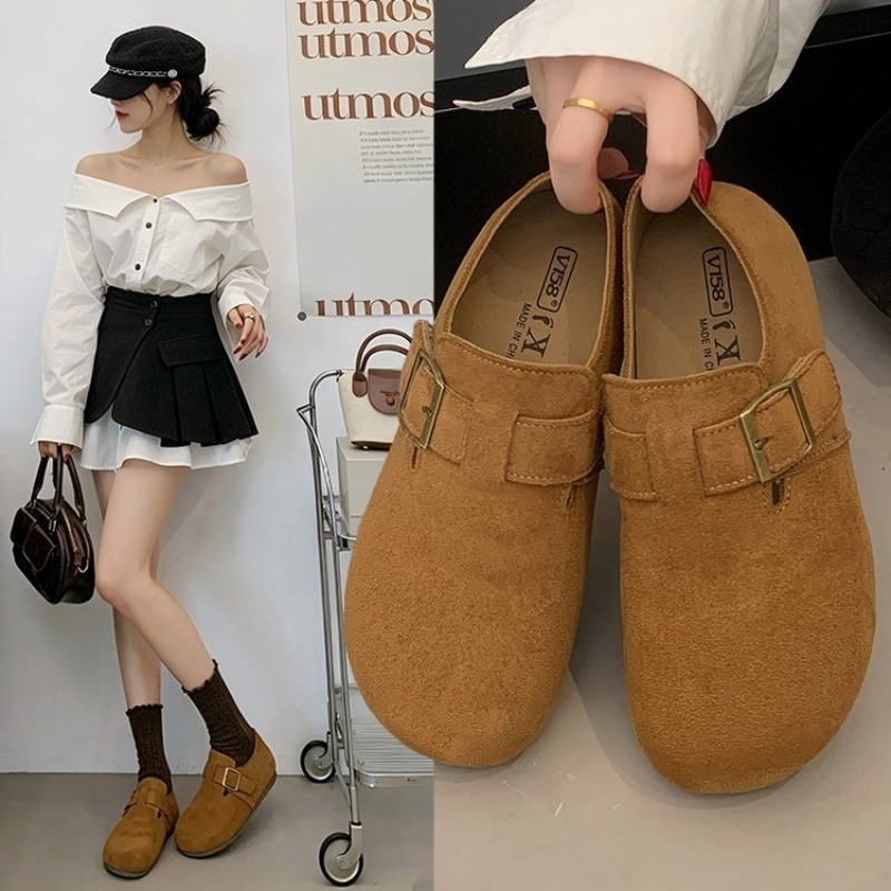 Women Suede Closed Back Birken - Womens Heels 评论和价格